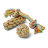Polyester Rope Dog Toy Set（3pcs）