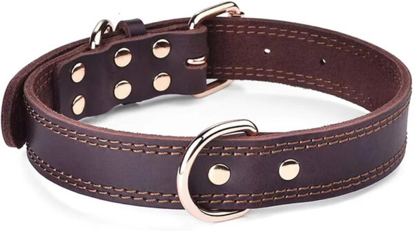 Genuine Leather Dog Collar