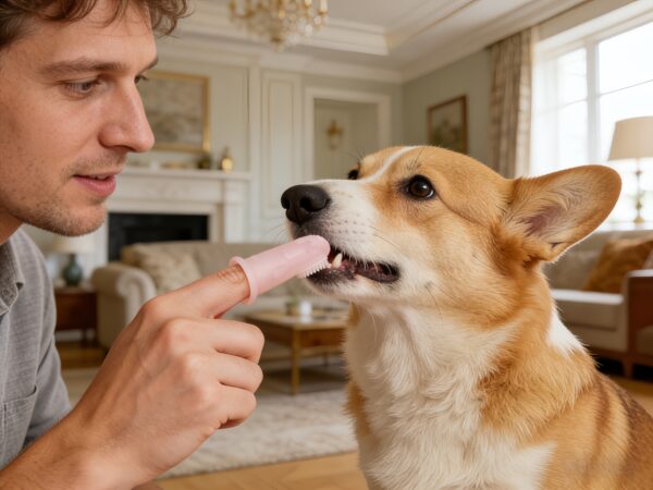 Soft Silicone Pet Toothbrush
